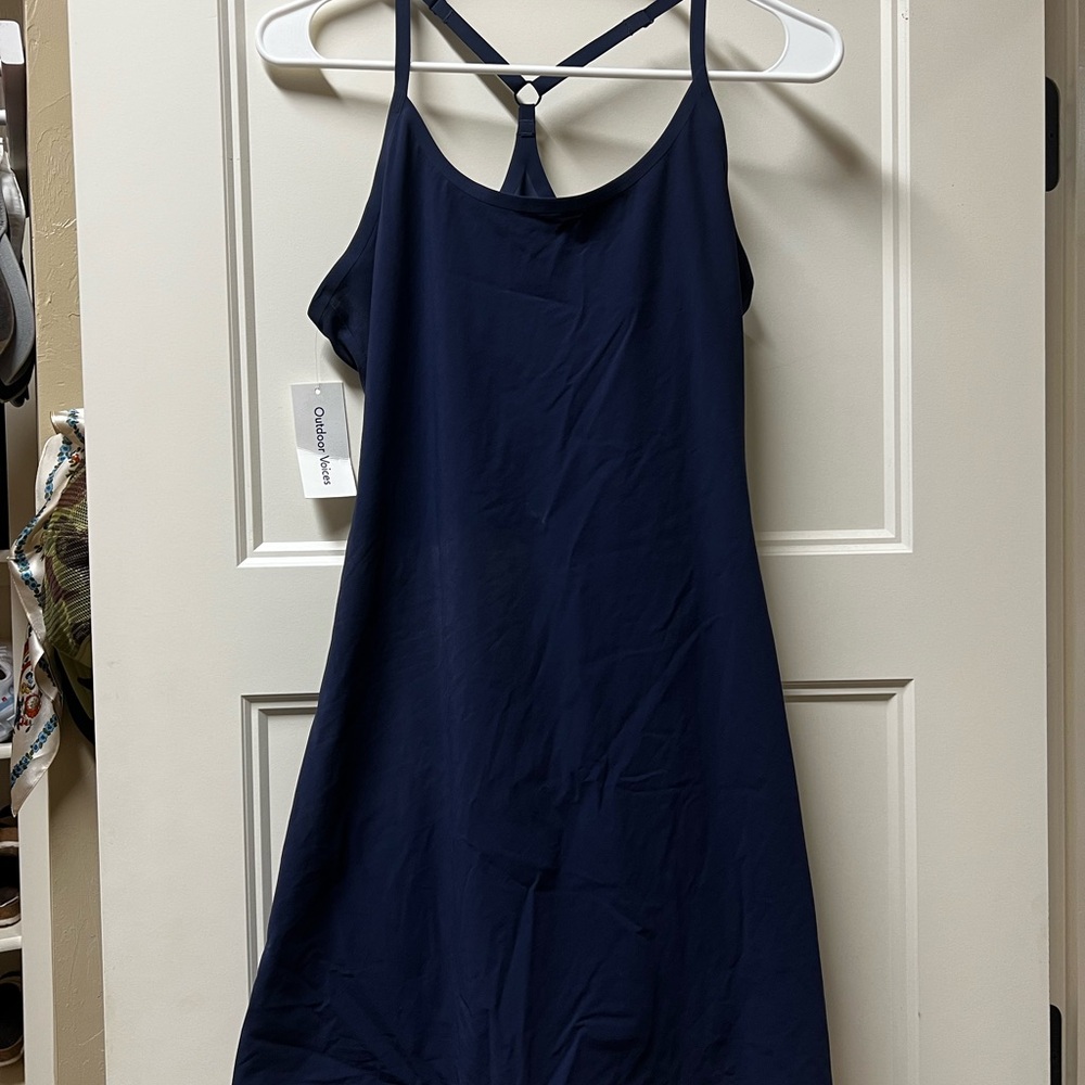 Outdoor Voices Navy Mini Dress